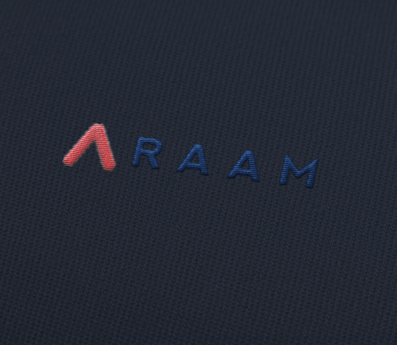Araam logo mockup