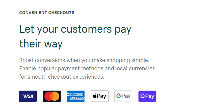 Shopify Payment Options