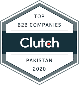 Clutch Top B2B Companies Pakistan Badge